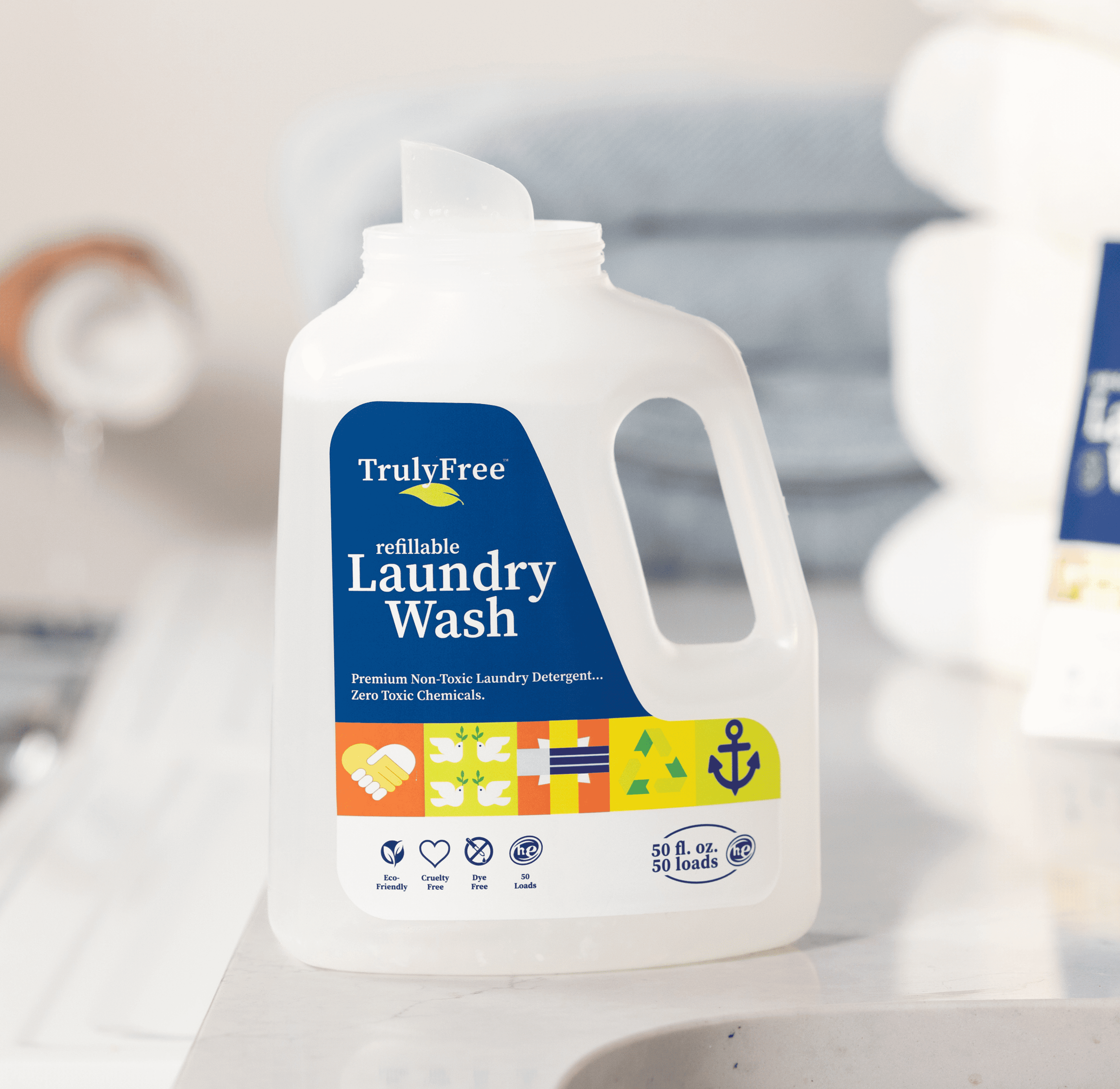 Trulyfree Laundry Wash Container